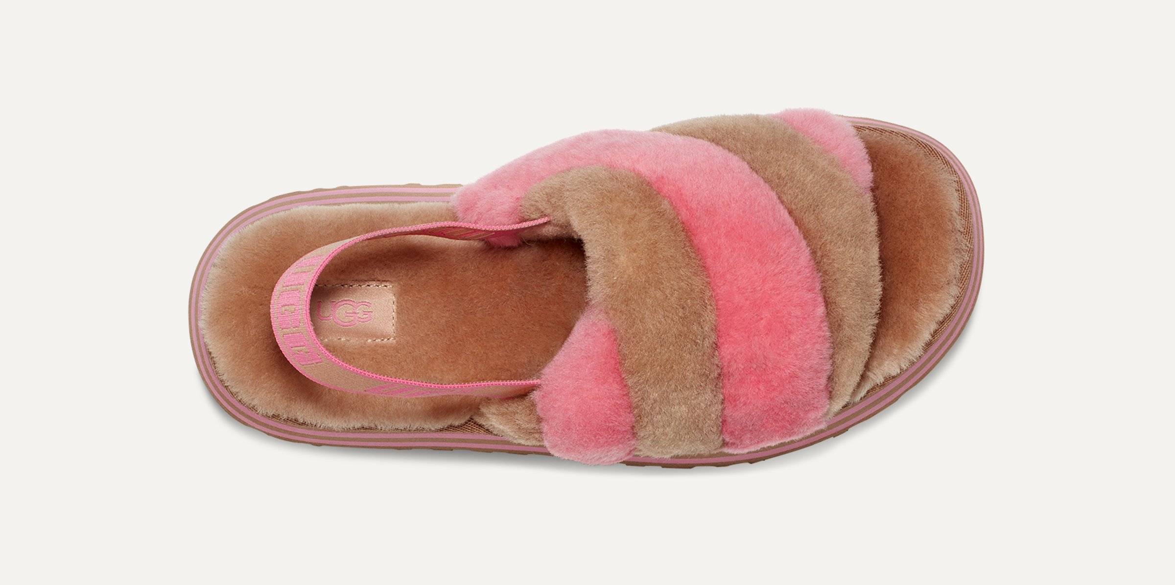 ストライプUGG☆DISCO STRIPE SLIDEサンダル (UGG/サンダル